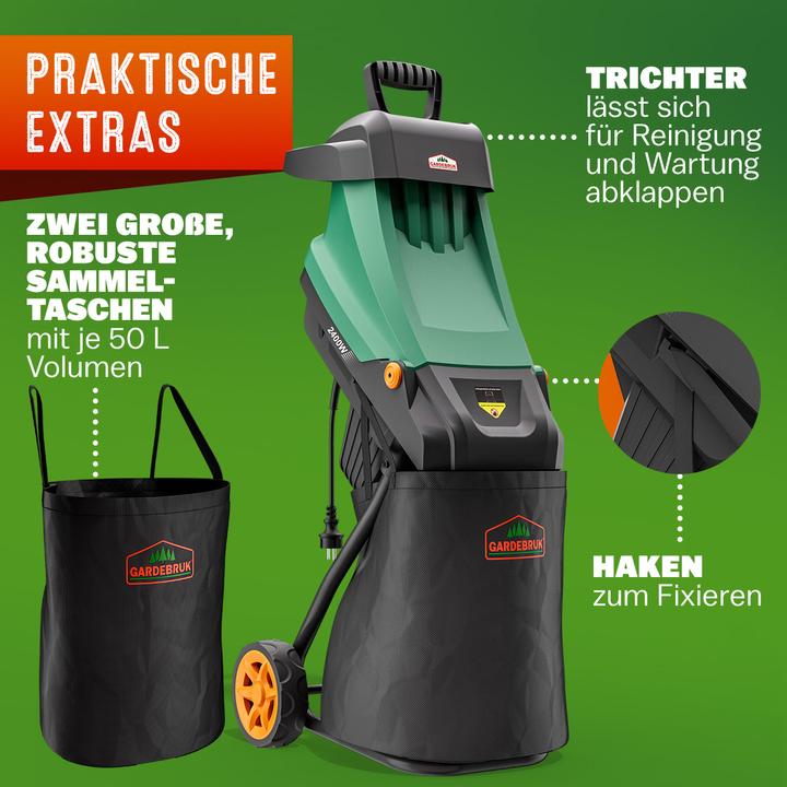 Produktbild Gardebruk Messerhäcksler