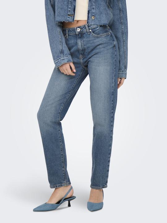 Produktbild Only ONLEMILY Hohe Taille Gerade geschnitten Jeans Straight-Fit jeans (26)