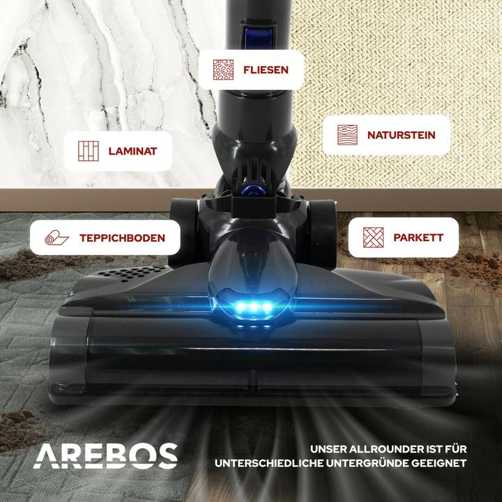 Image du produit Arebos Aspirateur à main Aku - ECO bleu