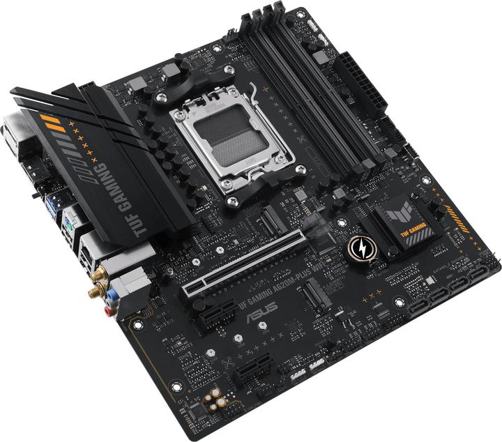 Productafbeelding ASUS TUF GAMING A620M-PLUS WIFI (AM5, AMD A620, mATX)