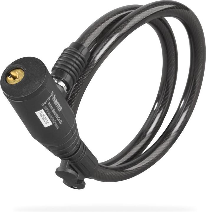 Actual product image Hama Fahrrad-Kabelschloss, 65 cm, Schwarz