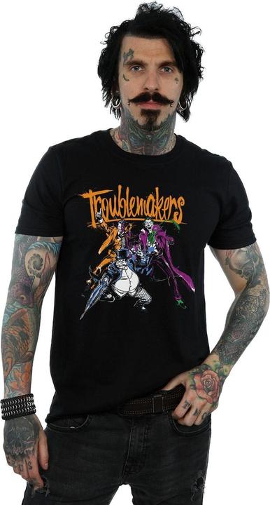 Image du produit - T-shirt BATMAN TROUBLEMAKERS - Homme (4XL)