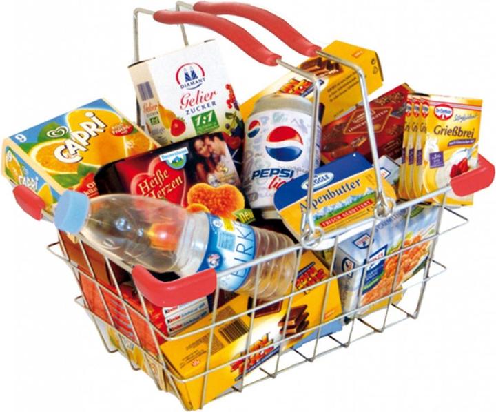 Actual product image Tanner Shopping basket filled
