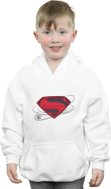 Produktbild Justice League Movie Superman Logo Kapuzenpullover Jungen (152, 158)