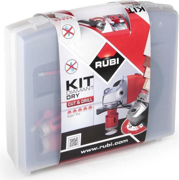 Dierre RUBI Diamond Hole Saws 6-68mm M14 (6, 8, 20, 35, 50 and 68 mm)