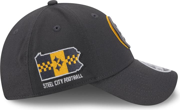 Produktbild New Era 9Forty Stretch Cap 2024 DRAFT Pittsburgh Steelers (One Size)