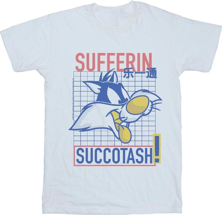 Immagine prodotto Looney Tunes Sylvester Sufferin Succotash Maglietta Ragazzi (116)