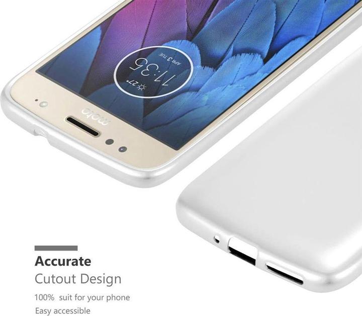 Image du produit Cadorabo Couverture métallique mate TPU (Motorola Moto G5S)