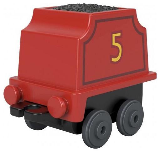 Actual product image Mattel Fisher-Price Thomas & Friends die-cast push-along James toy train engine for preschool kids ages 3+