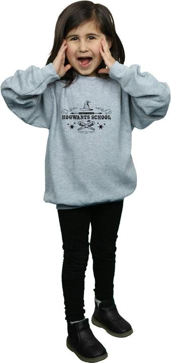 Actual product image Girls Hogwarts First Year Sweatshirt (128)