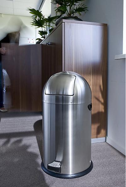 Image du produit kaiserkraft Collecteur de déchets Push (33 l)