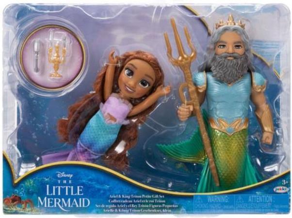 Actual product image Jakks Pacific Jakks Mermaid The Little Mermaid Ariel with Triton