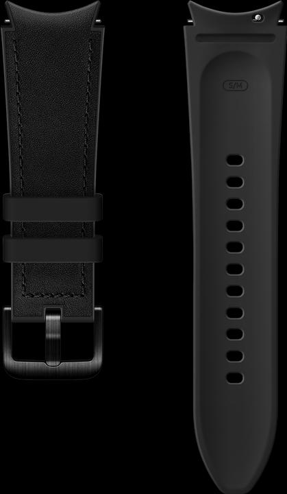 Actual product image Samsung Hybrid Leather Band (20 mm, Leather, Galaxy Watch, Galaxy Watch 4)