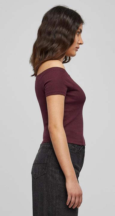 Produktbild Urban Classics Ladies Off Shoulder Rib Tee (S)