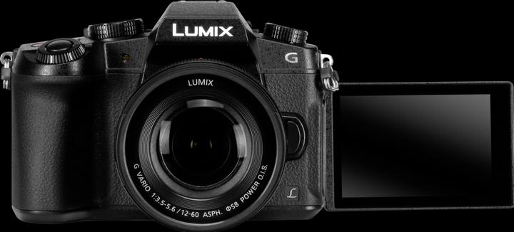 Image du produit Panasonic Lumix DMC-G80 + Lumix G Vario 12-60 mm/F3,5-5,6 asph. / Power OIS (12 - 60 mm, 16 Mpx, Micro Four Thirds)