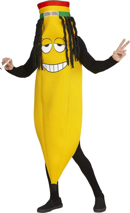 Actual product image Widmann Banana costume Rastafari (One size)