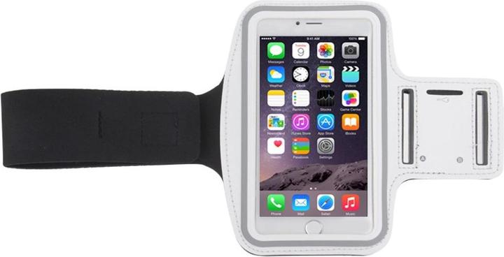 Produktbild König Design Tasche Armband für Apple iPhone 6 Plus Weiss