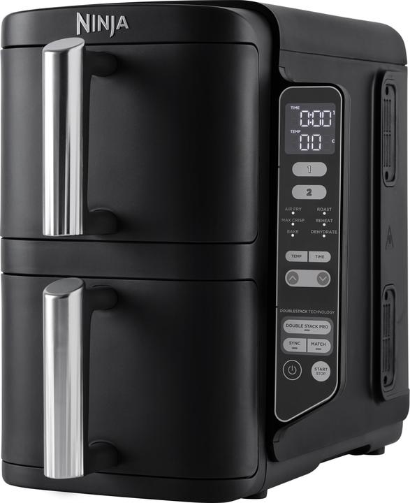 Ninja Double stack hot air fryer, 7.6 litres