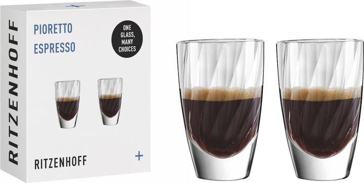 Produktbild Ritzenhoff Pioretto Espressoglas 2er Set RDT F25 (50 ml, 1 x)