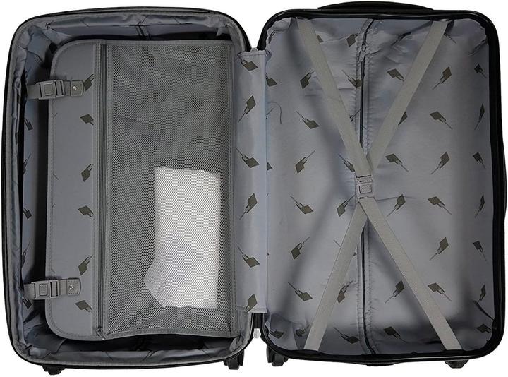 Immagine prodotto Invida Luxus-Koffer Trolley mit 4 Zwillingsrollen (M (50 - 90l))