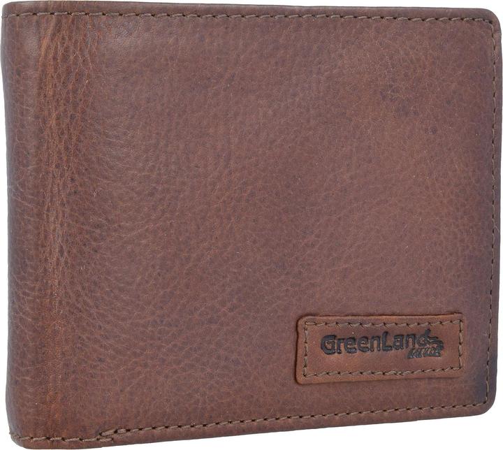 Immagine prodotto Greenland Nature Portafoglio Soft & Safe RFID in pelle 12 cm