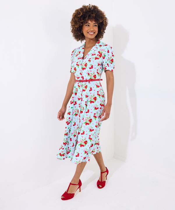Immagine prodotto Joe Browns Cherry Collared Belted Midi (46)