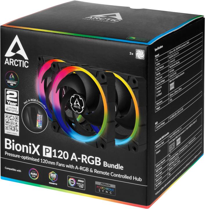 Actual product image Arctic BioniX P120 (120 mm, 3 x)