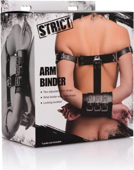 Actual product image XR Brands Arm Binder Harnas Met Boeien