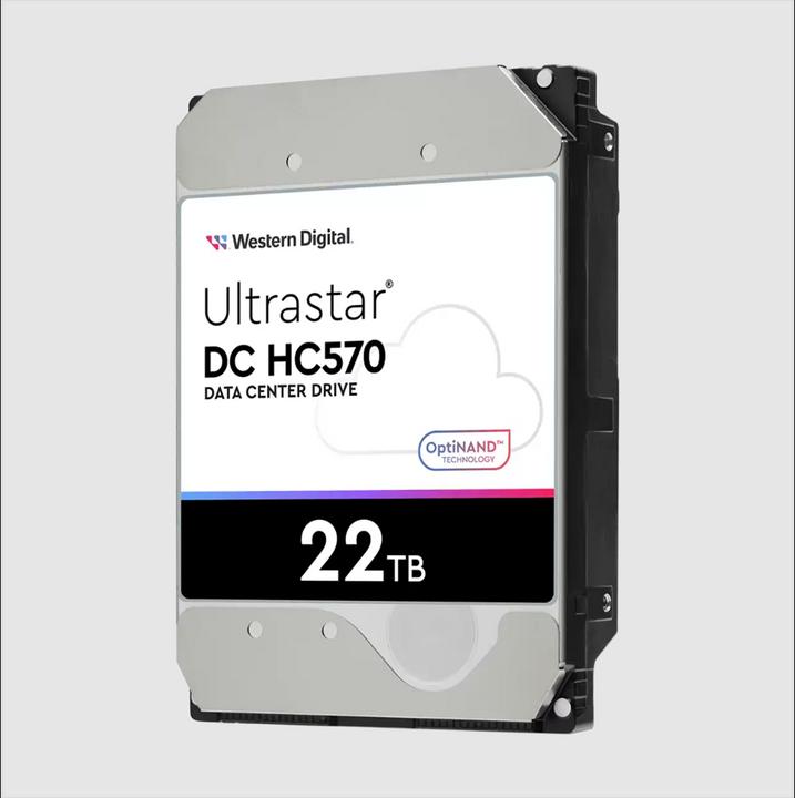 Produktbild WD Ultrastar DC HC570 (22 TB, 3.5", CMR)
