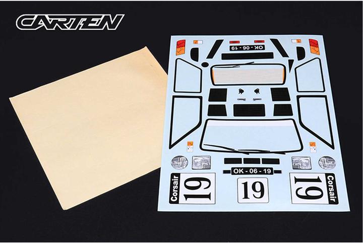 Image du produit Carten Carrosserie R5 Turbo M-Chassis Non Peint