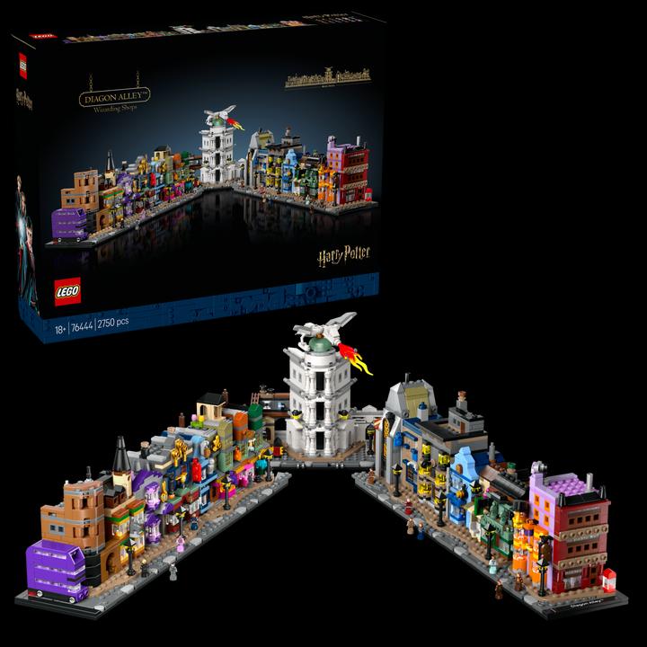 Produktbild LEGO Die Zauberläden der Winkelgasse (76444, LEGO Harry Potter)