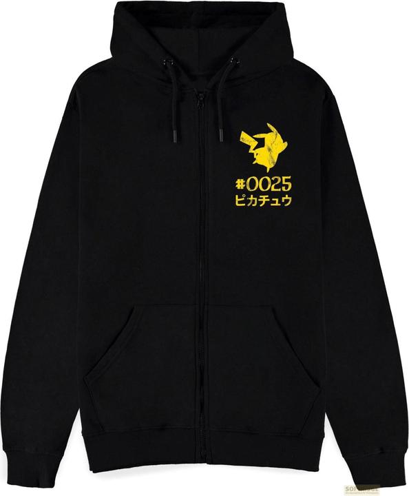 Actual product image Difuzed Pokémon - Pikachu Thunderstrike Zipper Hoodie - M (M)