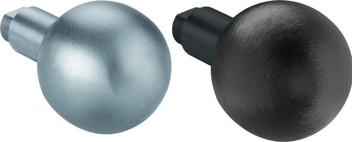 Actual product image Glutz Türknopf 5825-50 PVD schw. M10 (Door knob)