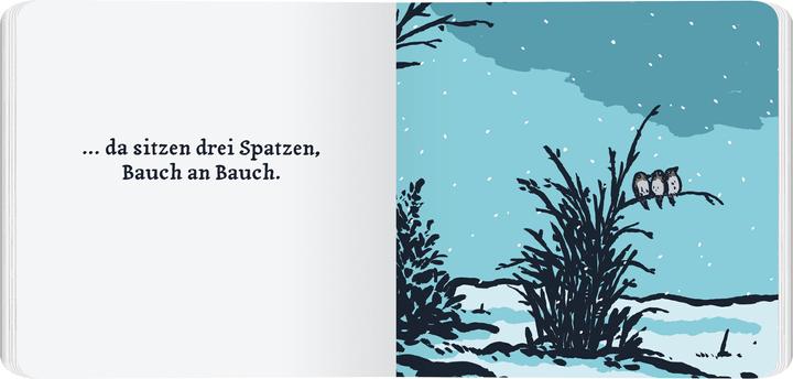 Produktbild Die drei Spatzen (Deutsch, Christian Morgenstern, Philip Waechter, 2024)