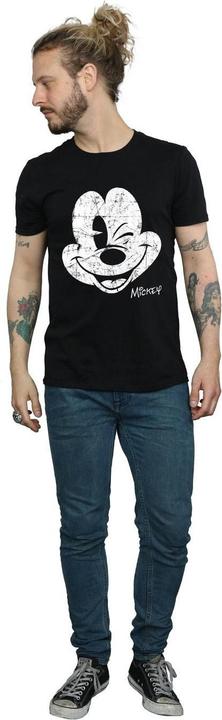 Immagine prodotto Disney Mickey Mouse Distressed Face Maglietta Uomo (XL)