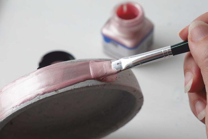 Produktbild Kreul Acryl Metallicfarbe, cremig deckend, 20 ml (Roségold, 20 ml)
