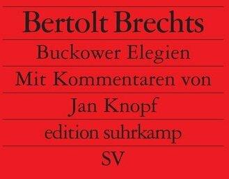 Immagine prodotto Buckower Elegien (Tedesco, Brecht Bertolt, Jan Knopf, 1986)