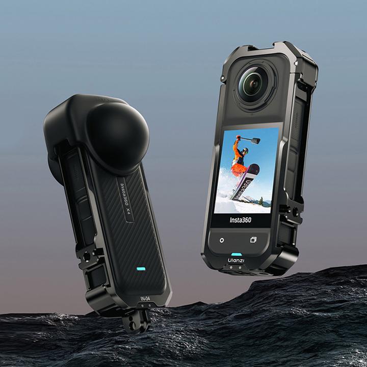 Actual product image Ulanzi IN 04 Mental Camera Cage for Insta360 X4