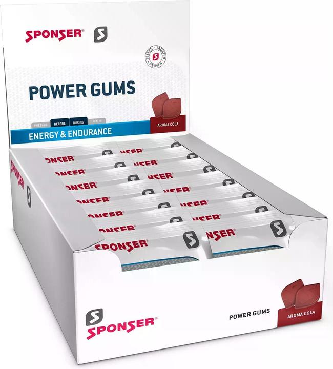 Actual product image Sponser Power Gums (Cola, 20 pcs., 1500 g)