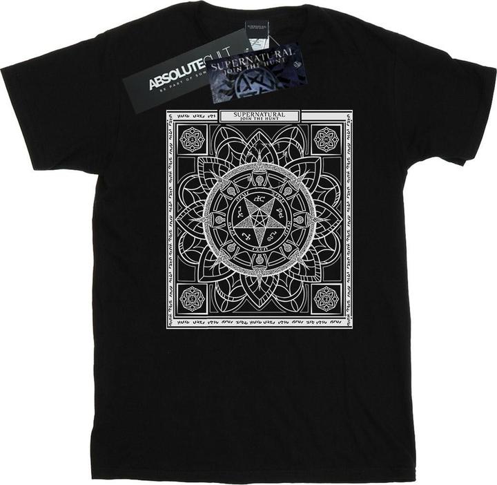 Immagine prodotto Supernatural Pentagram Pattern Maglietta Uomo (XL)
