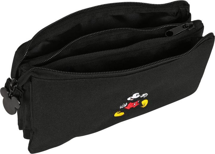 Image du produit Mickey Mouse Club House Étui triple usage Mickey Mouse Clubhouse Premium Noir (22 x 12 x 3 cm)