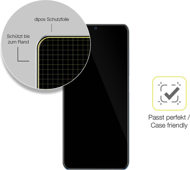Image du produit Dipos Film de Protection d’écran Full-Cover 3D (2 pièce(s), ZTE Blade A72)