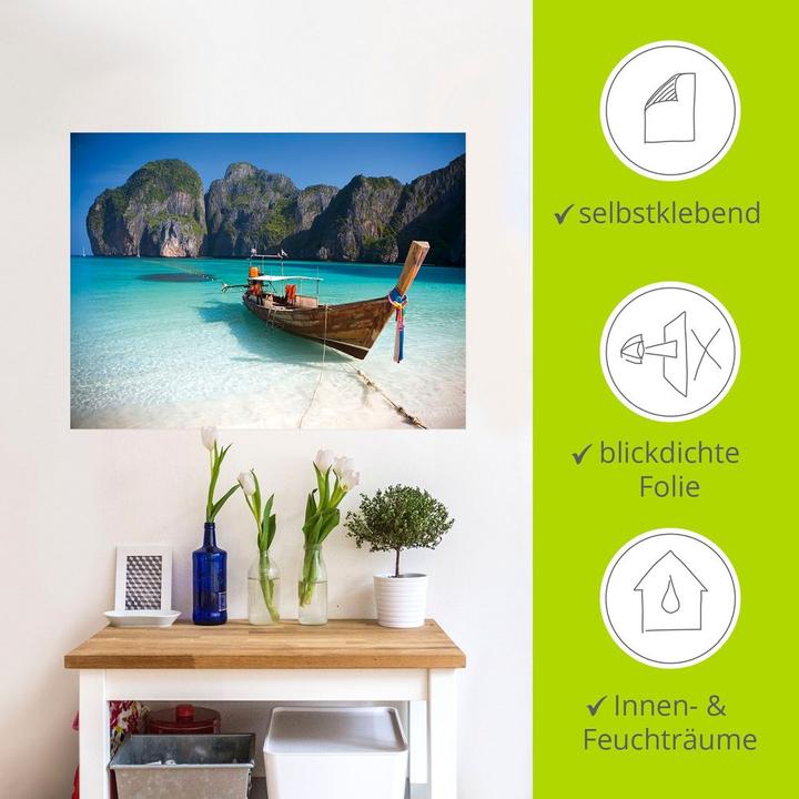 Produktbild Artland Maya Bay, Koh Phi Phi Leh, Thailand T5VI (40 x 30 cm)