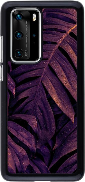 Actual product image PhoneLook Coque Purple Light Leaves (Huawei P40 Pro)