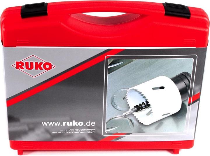 Image du produit Ruko Jeu de scies cloches (16 mm, 19 mm, 21 mm, 24 mm, 25 mm, 29 mm, 32 mm, 37 mm, 40 mm, 48 mm, 51 mm, 54 mm, 60 mm, 73 mm, 83 mm)