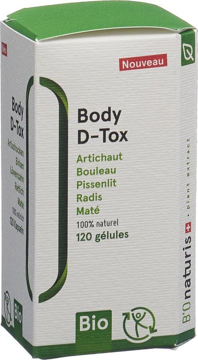 Actual product image B'Onaturis Body D-Tox Bio Caps (120 Piece, Capsules, 80 g)