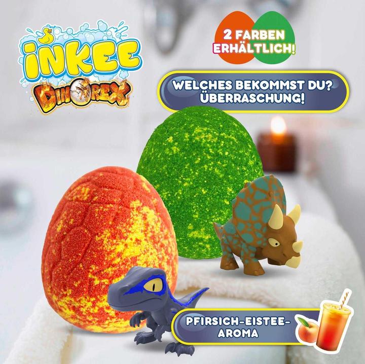 Image du produit Craze Inkee Surprise Dino (Bombe de bain)