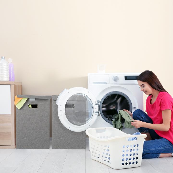 Actual product image Relaxdays Laundry basket set (62 l)