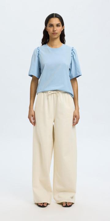 Image du produit Selected Femme Slfpenelope 2/4 Ruffle Tee Noos (M)