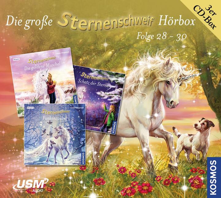Image du produit Le grand coffret audio Sternenschweif épisodes 28-30 (3 CD audio) (Linda Chapman, Allemand)